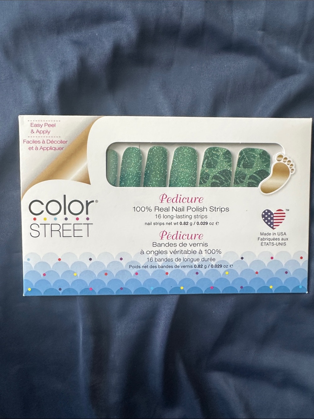 Color Street Pedicure- Paradise Found